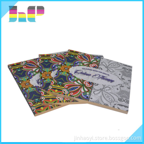 Guangdong offset printer coloring book for adults printing